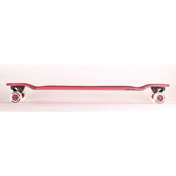 LRV1 40" Drop Down Longboard in Red Lunar Rover Ehlers Longboards - Longboards USA