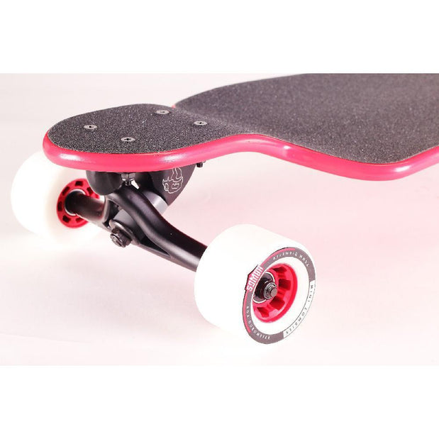 LRV1 40" Drop Down Longboard in Red Lunar Rover Ehlers Longboards - Longboards USA