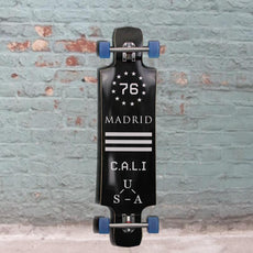 Madrid BLK Maniac Freeride  39" Top Mount Longboard Complete - Longboards USA