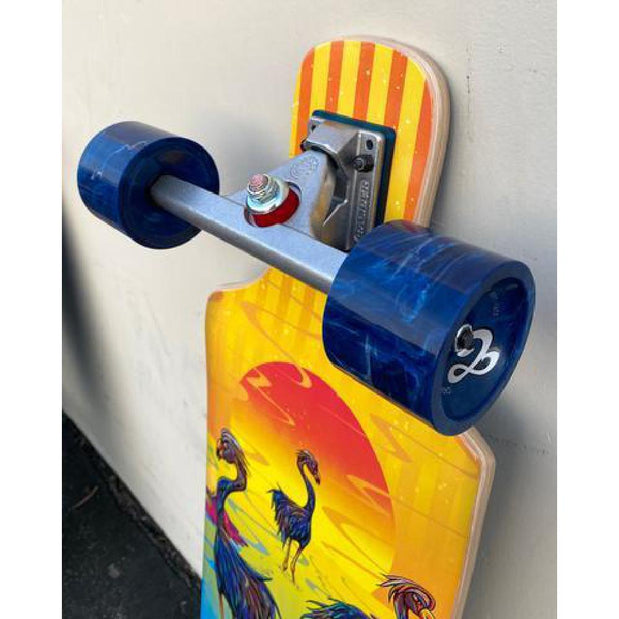 Madrid DTF 39" Flamingos Drop Through Longboard - Longboards USA