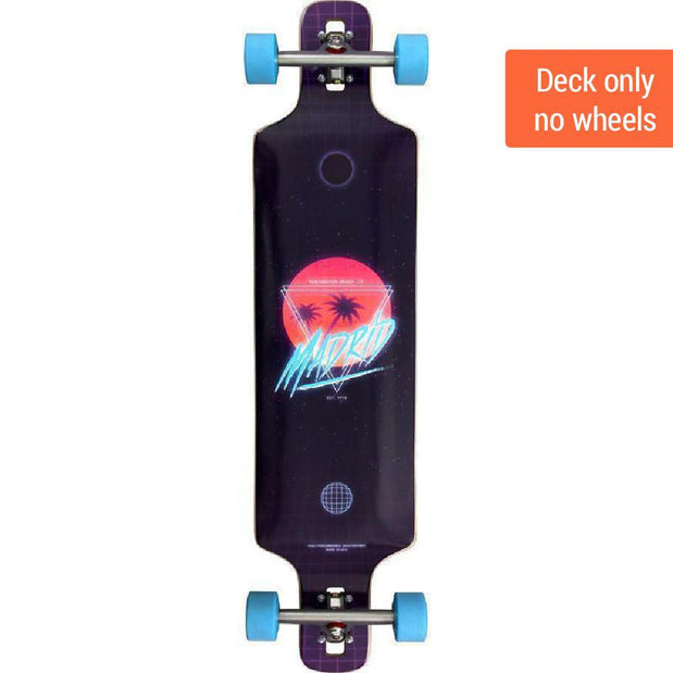 Madrid DTF 39" Future Paradise Drop Through Longboard DECK ONLY - Longboards USA