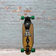 Madrid Glow In the Dark Lamp Bamboo 31" Longboard - Longboards USA