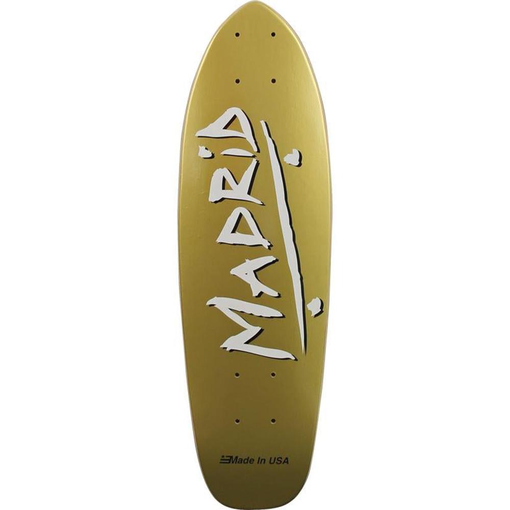 Madrid Midget Party Golden 23.25" Cruiser Skateboard Deck - Longboards USA