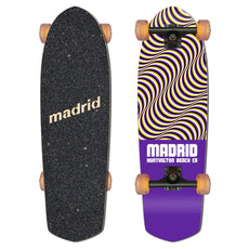 Madrid Picket 28.5" Illusion Purple Cruiser Longboard - Longboards USA