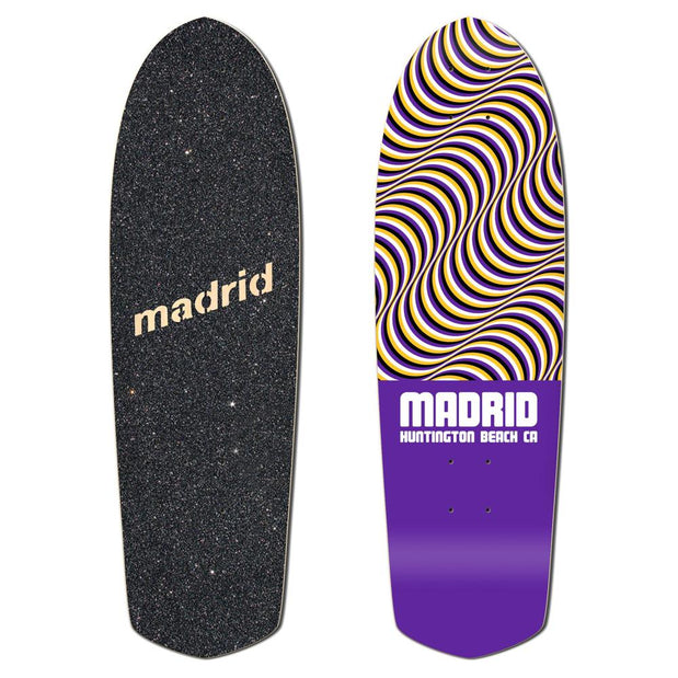 Madrid Picket 28.5" Illusion Purple Cruiser Longboard - Longboards USA