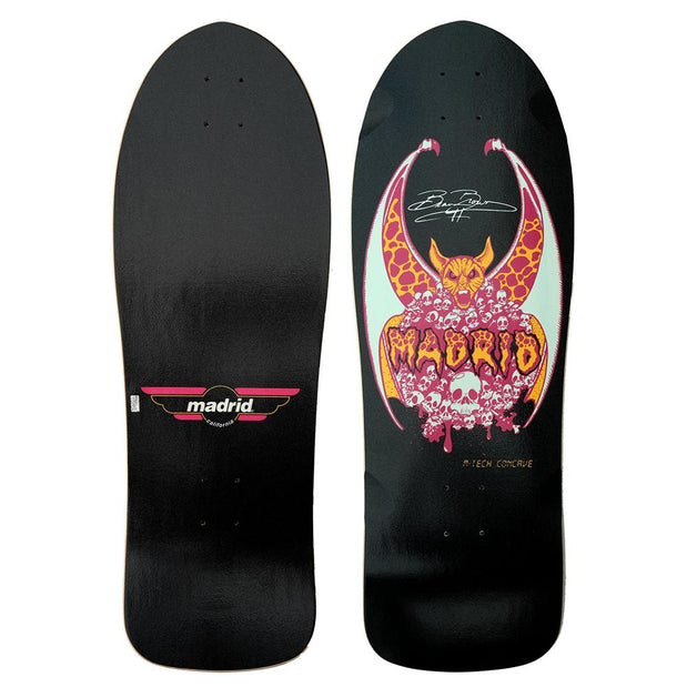 Madrid Retro Beau Brown | Metallic Limited Edition | 30.75" Old School Longboard Deck - Longboards USA