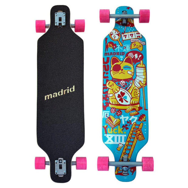 Madrid Trance Unlucky 40" Top Mount | Drop Through Longboard - Longboards USA