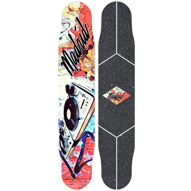 Madrid Turntable Fiberglass Pole 46" Dancing Longboard Deck - Longboards USA