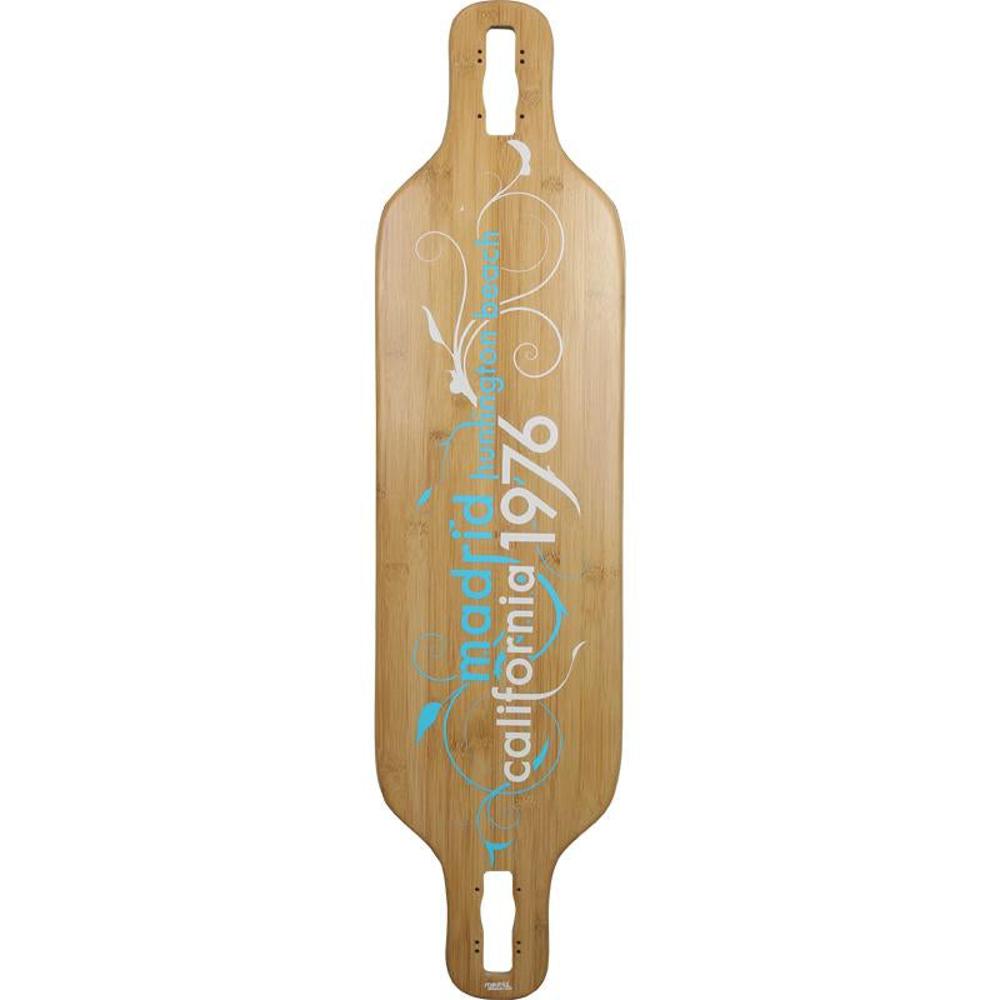 Madrid Vines Dream Drop Through Bamboo 39" Longboard Deck - Longboards USA