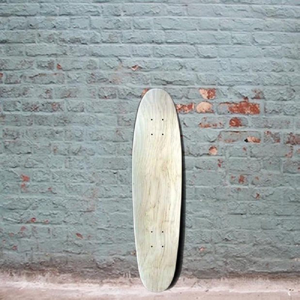 Maple Nickel Cruiser 28" x 7" Deck - Longboards USA