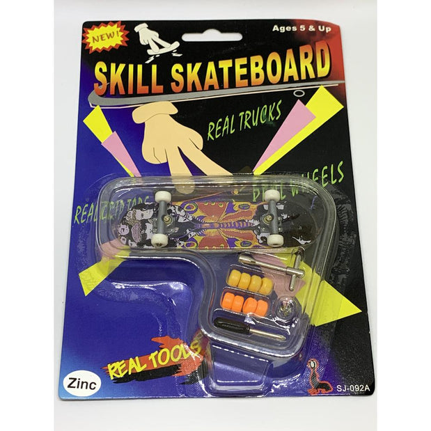 Mini Finger Skateboard Fingerboard Skill Skateboard Toy - Longboards USA