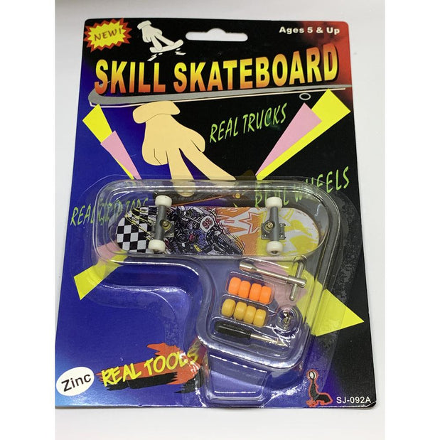 Mini Finger Skateboard Fingerboard Skill Skateboard Toy - Longboards USA