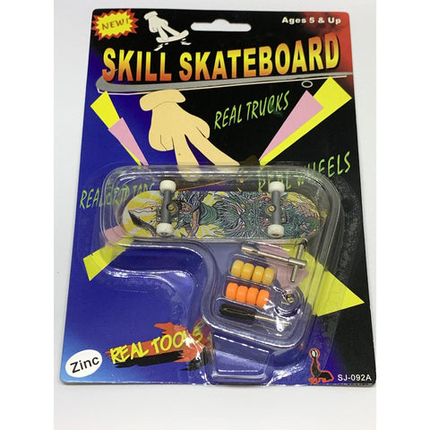 Mini Finger Skateboard Fingerboard Skill Skateboard Toy - Longboards USA