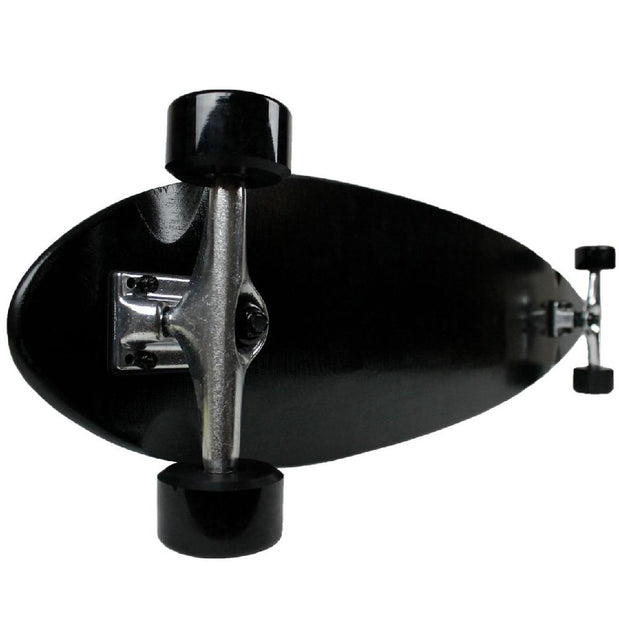 Moose Bamboo Black Pintail 43" Longboard - Longboards USA