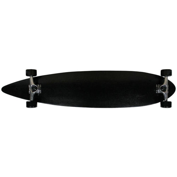 Moose Bamboo Black Pintail 43" Longboard - Longboards USA