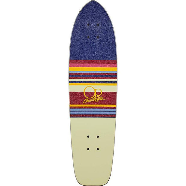 Ocean Pacific Swell Navy/White 31" Cruiser Longboard - Longboards USA