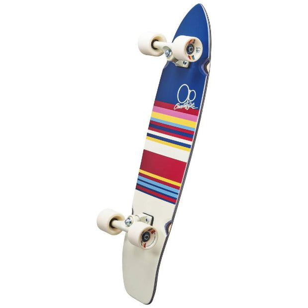Ocean Pacific Swell Navy/White 31" Cruiser Longboard - Longboards USA