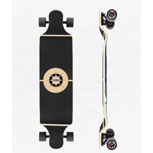 Omen The Trickster Dominator 38.5" Double Drop Longboard - Longboards USA