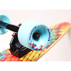 Paradox Fiberglass Flex Bamboo 38" Pintail Longboard - Longboards USA