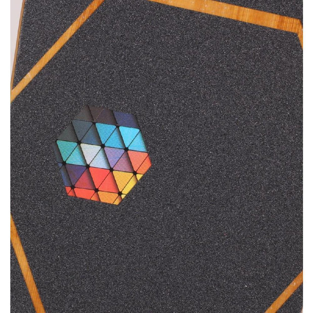 Paradox Fiberglass Flex Bamboo 38" Pintail Longboard - Longboards USA