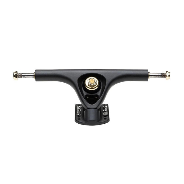 Paris V3 180mm/50° Matte Black/Gold Hardware Longboard Trucks | Set of 2 - Longboards USA