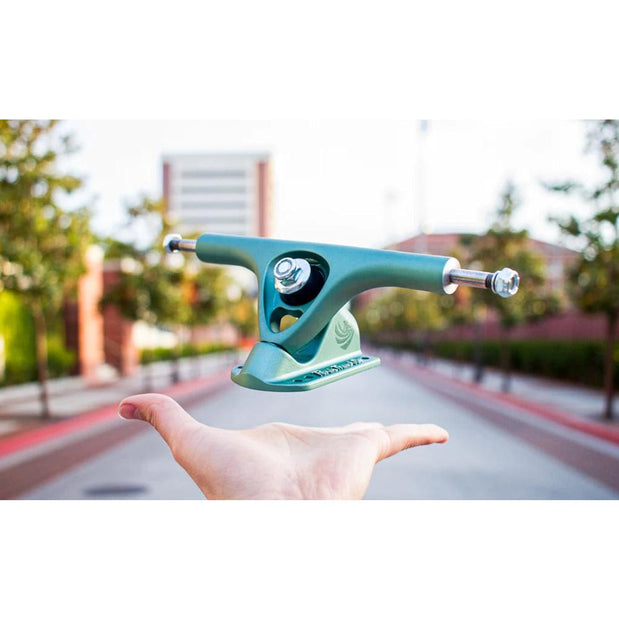 Paris V3 180mm/50° Sage Green Longboard Trucks | Set of 2 - Longboards USA