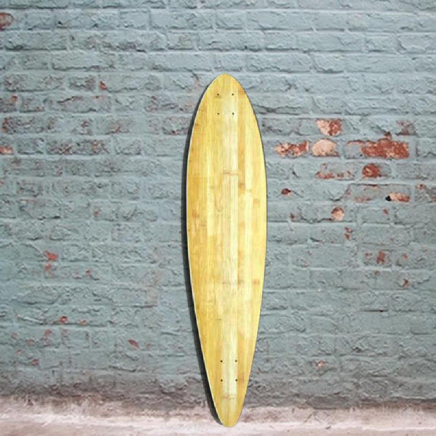 Pintail Longboard Bamboo 39" x 9" - Deck - Longboards USA