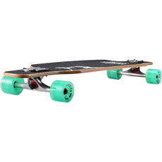 Playshion Tropical Island 39" Drop Through Longboard Skateboard - Longboards USA