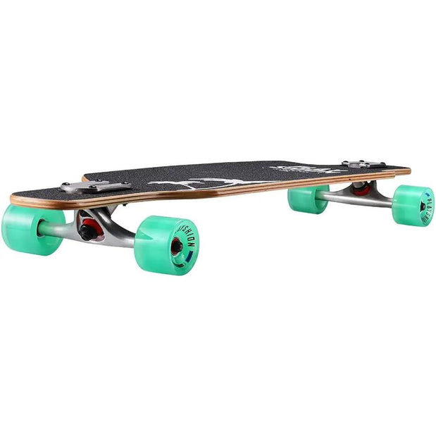 Playshion Tropical Island 39" Drop Through Longboard Skateboard - Longboards USA