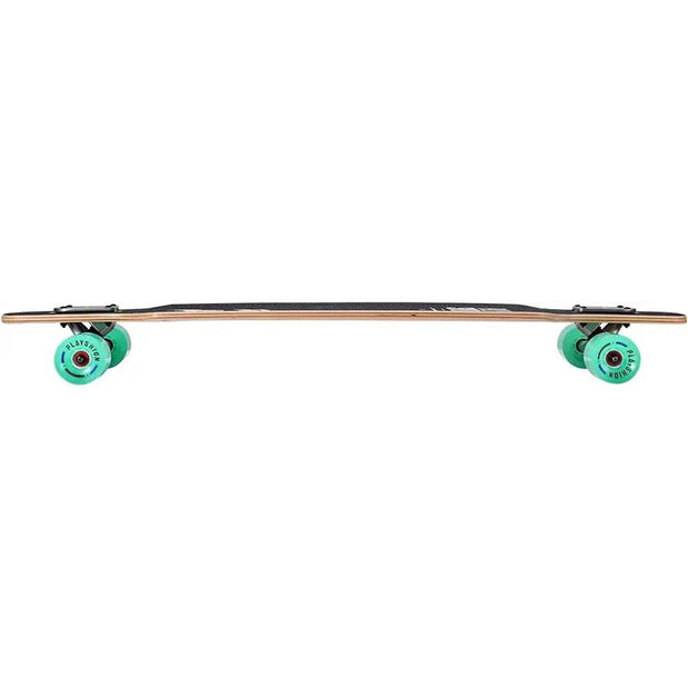 Playshion Tropical Island 39" Drop Through Longboard Skateboard - Longboards USA