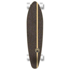 Punked Checkered Orange Kicktail 40" Longboard - Longboards USA