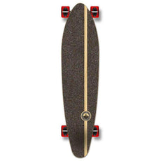 Punked Checkered Red Kicktail Longboard - Longboards USA