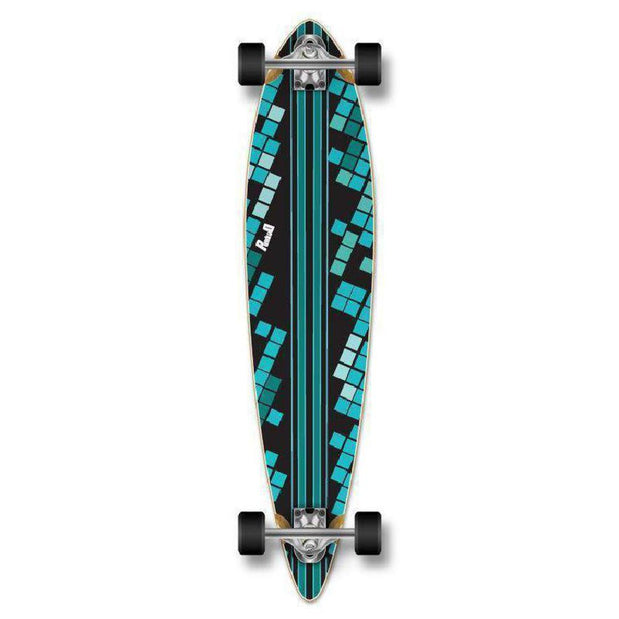 Punked Digital Wave Pintail Longboard 40 inch - Complete - Longboards USA