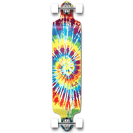 Punked Drop Down Tiedye Original Longboard Complete - Longboards USA