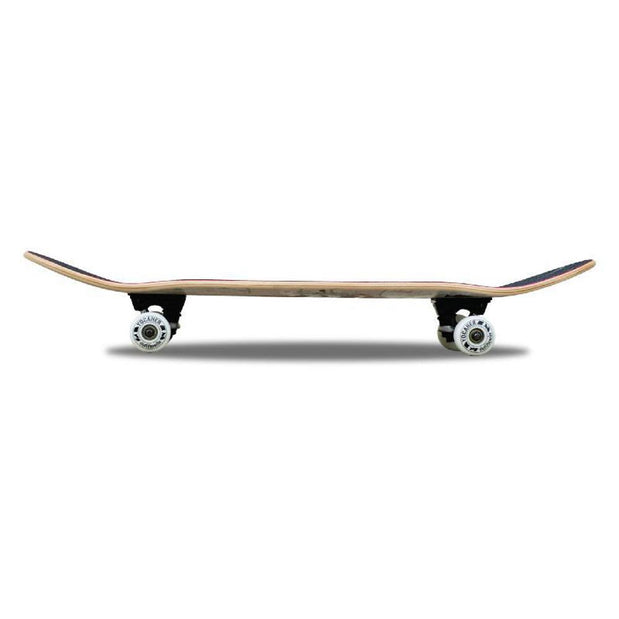 Punked Graphic Natural Blind Justice Complete Skateboard - Longboards USA