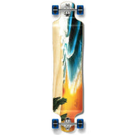 Punked Lowrider Beach Longboard Complete - Longboards USA