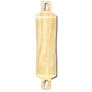 Punked Lowrider Blank Longboard Deck - Natural - Longboards USA