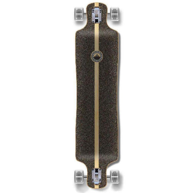 Punked Lowrider Longboard Complete - Checker White - Longboards USA