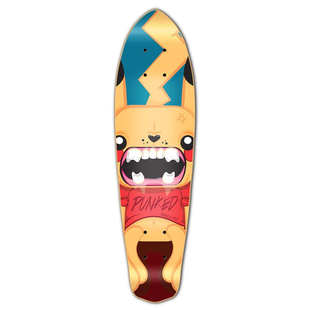 Punked Micro Cruiser Pika  Deck - Longboards USA