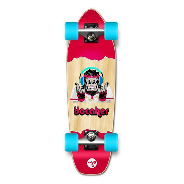 Punked Mini Cruiser Complete - Chimp Series - Hear No Evil - Longboards USA