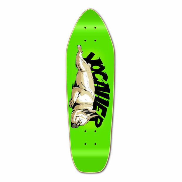 Punked Mini Cruiser Deck - Lazy French Bulldog - Longboards USA