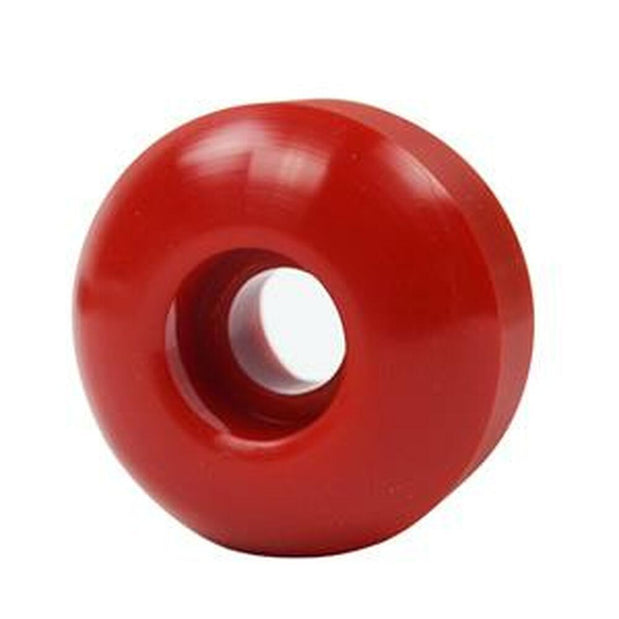 Punked Red Blank 52mm/99a Skateboard Wheels - Longboards USA