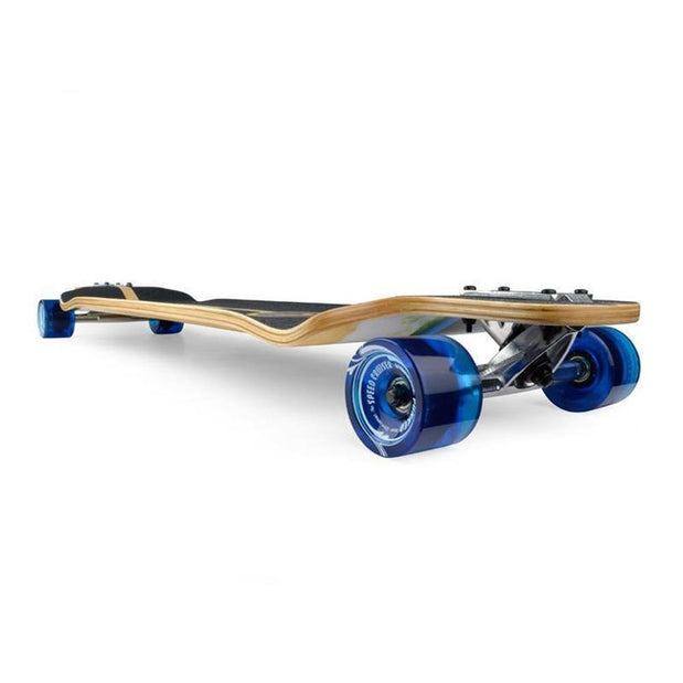 Punked Surfer Natural Lowrider Double Drop Longboard - Longboards USA