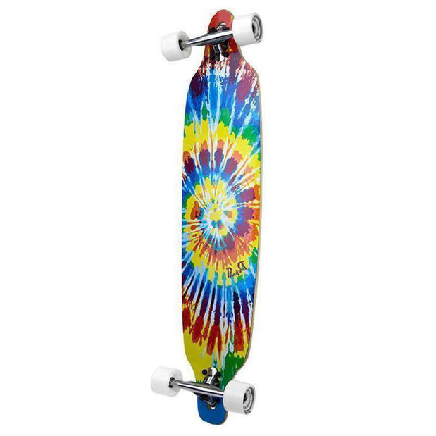 Punked Tiedye Original Drop Through Longboard 40" - Longboards USA