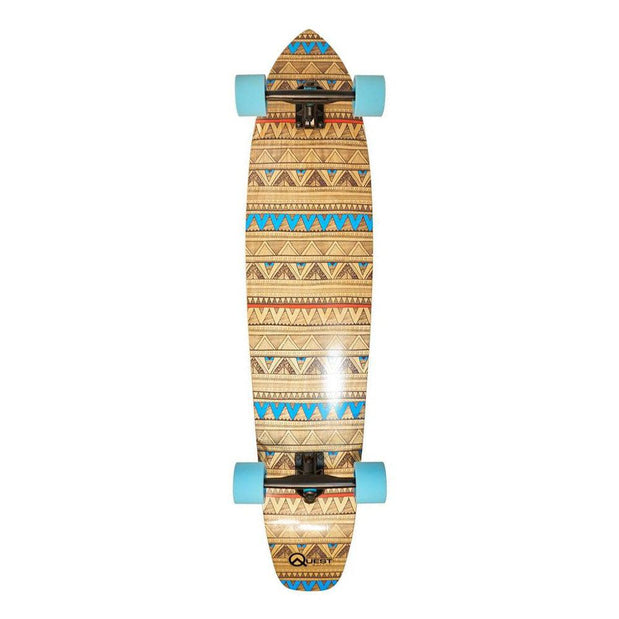 Quest Native Cruiser 44" Kicktail Longboard - Longboards USA
