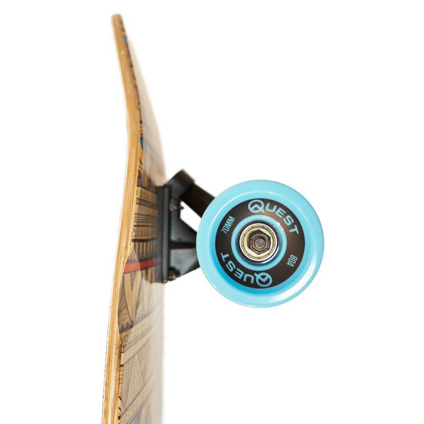 Quest Native Cruiser 44" Kicktail Longboard - Longboards USA