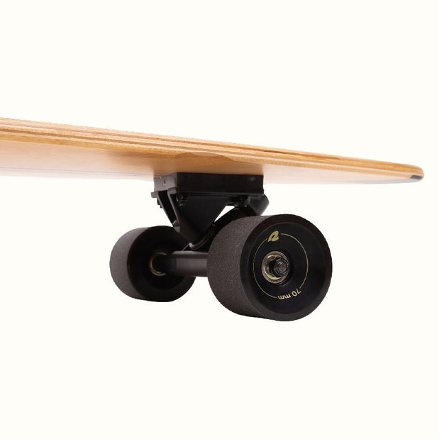 Retrospec Zed Black Pipeline 41" Pintail Longboard - Longboards USA