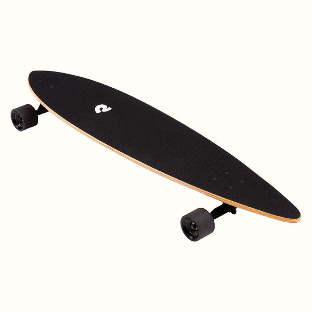 Retrospec Zed Black Pipeline 41" Pintail Longboard - Longboards USA