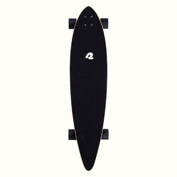 Retrospec Zed Black Pipeline 41" Pintail Longboard - Longboards USA