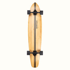Retrospec Zed Black Pipeline 44" Kicktail Longboard - Longboards USA